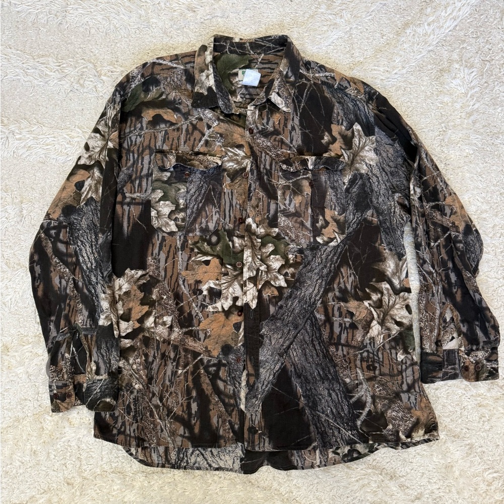 Men's Camouflage button up